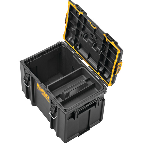 Tr&egrave;s grande boîte &agrave; outils ToughSystem 2.0, 21-3/4" x 14-3/4" x 16-1/4", Noir Meunier Outillage Industriel