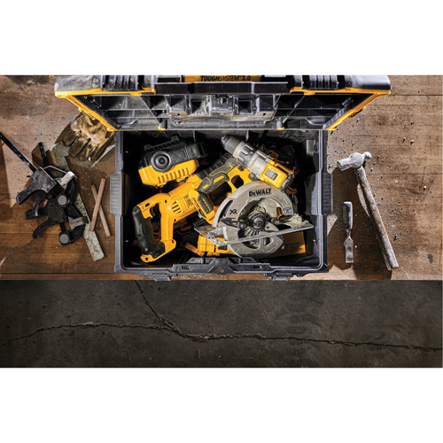 Tr&egrave;s grande boîte &agrave; outils ToughSystem 2.0, 21-3/4" x 14-3/4" x 16-1/4", Noir Meunier Outillage Industriel