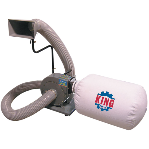 Portable Dust Collectors, 40" x 17" x 40" Meunier Outillage Industriel