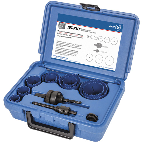 Coffret de scies-cloches d'entretien, 11 morcea Meunier Outillage Industriel