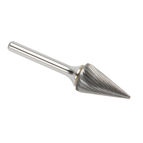 CLEVELAND Solid Carbide Burrs - Pointed Cone Shape Meunier Outillage Industriel