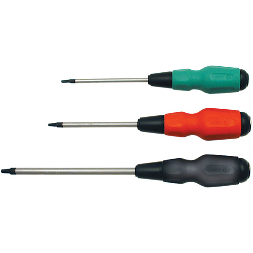 Tournevis carr&eacute; TORQUE DRIVE, Tige de #1, Ronde, 4" lo, Prise en Coussin&eacute;e Meunier Outillage Industriel