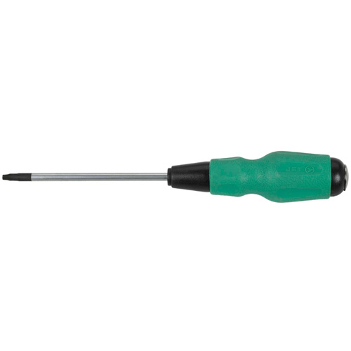 Tournevis carr&eacute; TORQUE DRIVE, Tige de #3, Ronde, 6" lo, Prise en Coussin&eacute;e Meunier Outillage Industriel