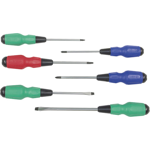 TDSS-6 Jeu de tournevis Torque Drive, 6 mcx, Magn&eacute;tique Meunier Outillage Industriel