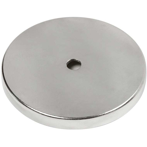 Low Profile Cup Magnets, 1-1/4" Dia., 35 lbs. Pull Meunier Outillage Industriel