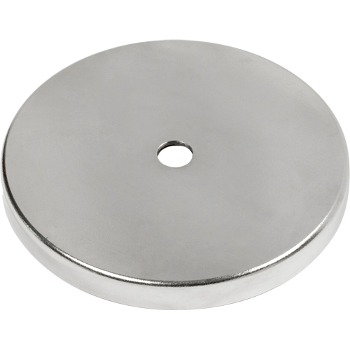 Low Profile Cup Magnets, 2.03" Dia., 47.5 lbs. Pull Meunier Outillage Industriel