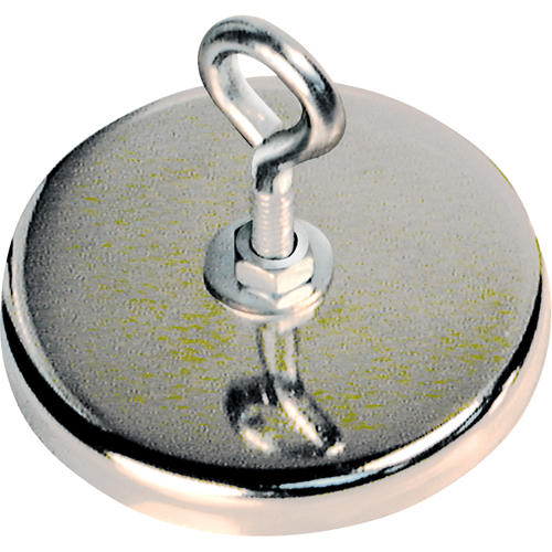 Low Profile Cup Magnets, 2-5/8" Dia., 41  lbs. Pull Meunier Outillage Industriel