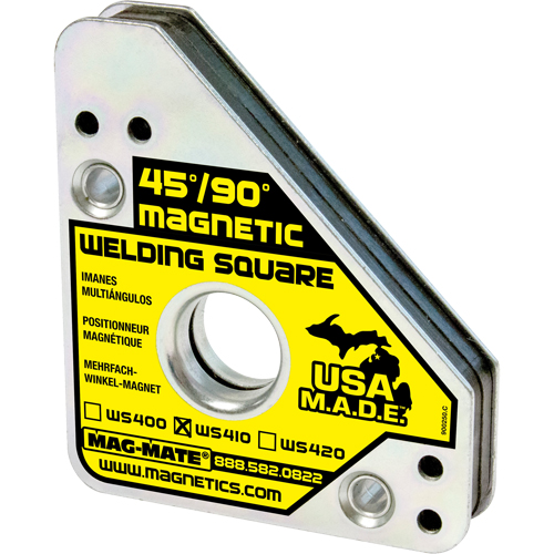 &eacute;querres de soudage magn&eacute;tiques, 3-3/4" lo x 3/4" la x 4-3/8" h, 75 lb Meunier Outillage Industriel