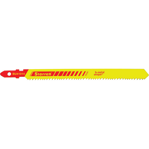 Unified Shank&reg; Jig Saw Blades, Bi-Metal, 4" L, 10-14 TPI Meunier Outillage Industriel