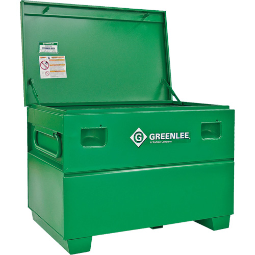 Jobsite Chest, 48" x 30" x 30", Steel, Green Meunier Outillage Industriel