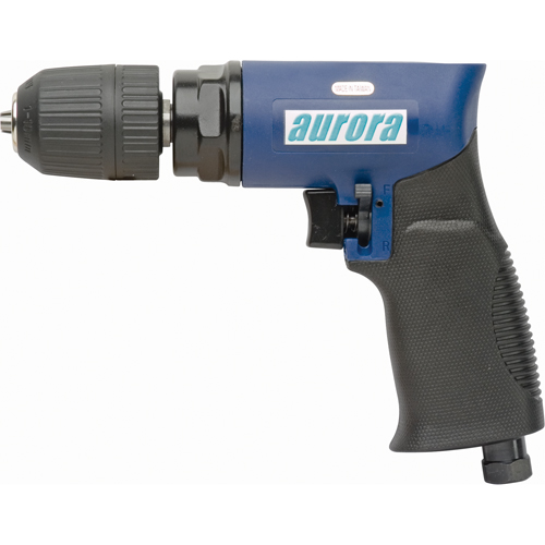 3/8" Air Reversible Drill, 4 CFM, 1/4" NPT, 88 dBA, 3/8" Chuck Meunier Outillage Industriel