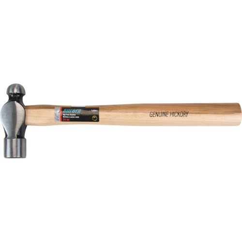 Marteau &agrave; panne sph&eacute;rique, Poids de la t&ecirc;te 24 oz, Face Ordinaire, Prise Bois Meunier Outillage Industriel