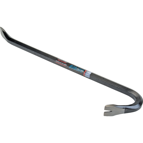 Gooseneck Wrecking Bar, 5/8" Width, 18" Length Meunier Outillage Industriel