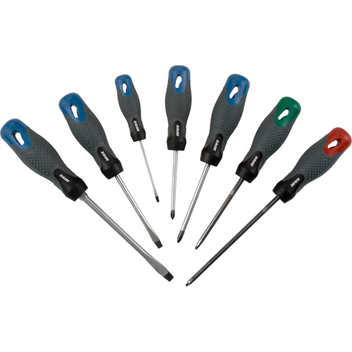 Screwdriver Set, 7 Pcs. Meunier Outillage Industriel