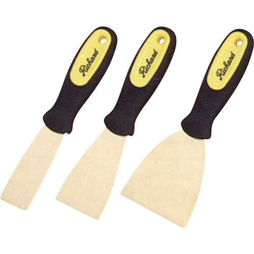 Couteaux rigides pour mastic, 2", Lame en Laiton Meunier Outillage Industriel