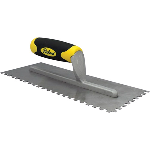 Ergo-Grip Square Notch Adhesive Trowels Meunier Outillage Industriel