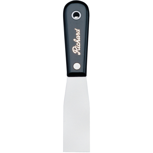 Putty Knife Flexible, Steel Blade, 1-1/4" Wide, Polypropylene Handle Meunier Outillage Industriel