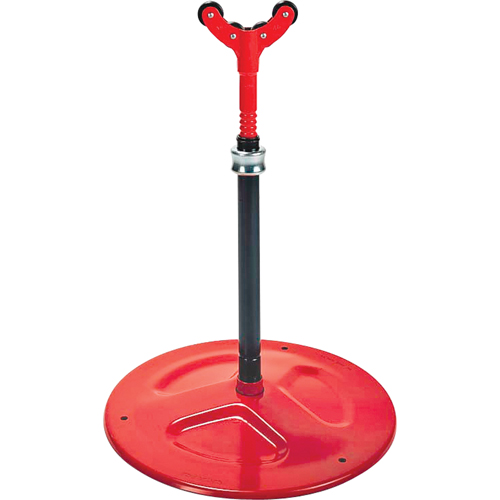 Support de tuyau ajustable no 46, 59-84 cm R&eacute;glage de la hauteur, 150 mm Capacit&eacute; max. de tuyau, 2500 lb Capacit&eacute; de charge max. Meunier Outillage Industriel