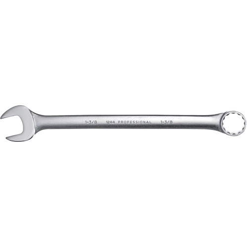 Cl&eacute; mixte, 12 pans, 1-3/8", Fini Satin Meunier Outillage Industriel