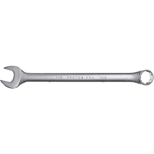 Cl&eacute; mixte, 12 pans, 1-1/2", Fini Satin Meunier Outillage Industriel
