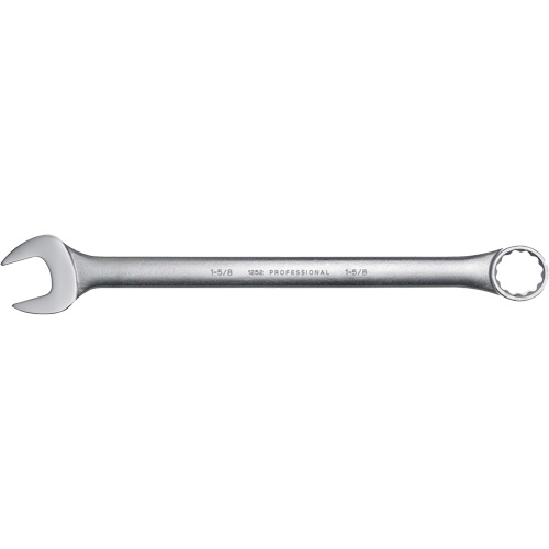 Combination Wrench, 12 Point, 1-5/8", Satin Finish Meunier Outillage Industriel