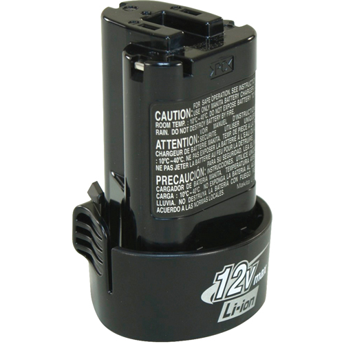 Battery, Lithium-Ion, 12 V, 1.3 A Meunier Outillage Industriel