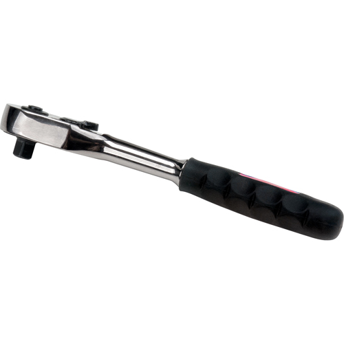 Quick-Release Rubber Grip Ratchet Wrench, 1/4" Drive, Rubber Handle Meunier Outillage Industriel