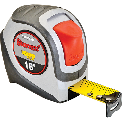 Ruban &agrave; mesurer de poche Exact Plus, 1" x 16', Marques de goujon 1/16" Meunier Outillage Industriel