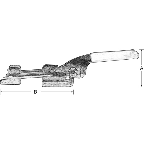 Brides &agrave; cliquet, Force de serrage 360 lb Meunier Outillage Industriel
