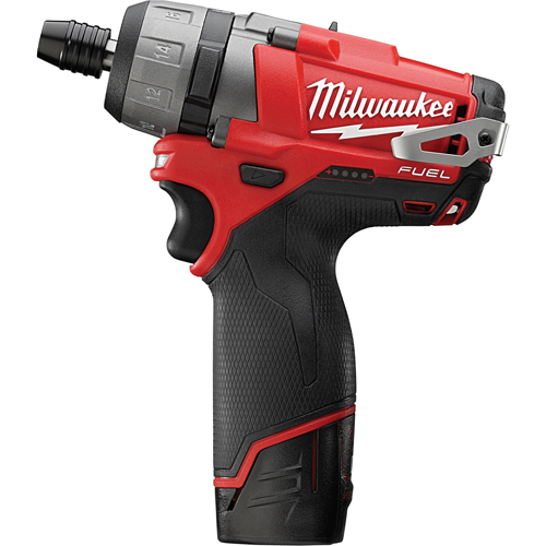 M12 Fuel Hex 2-Speed Screwdriver Kit, 1/4", 12 V, 325 in-lbs Max. Torque, Lithium-Ion Battery Meunier Outillage Industriel