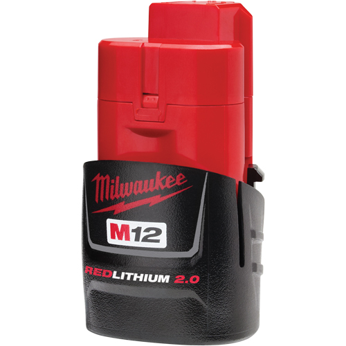 Bloc-piles M12 Redlithium 2.0, Lithium-ion, 12 V, 2 A Meunier Outillage Industriel
