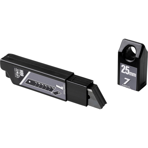 Ultra-Sharp Black Replacement Blades, Snap-Off Style Meunier Outillage Industriel