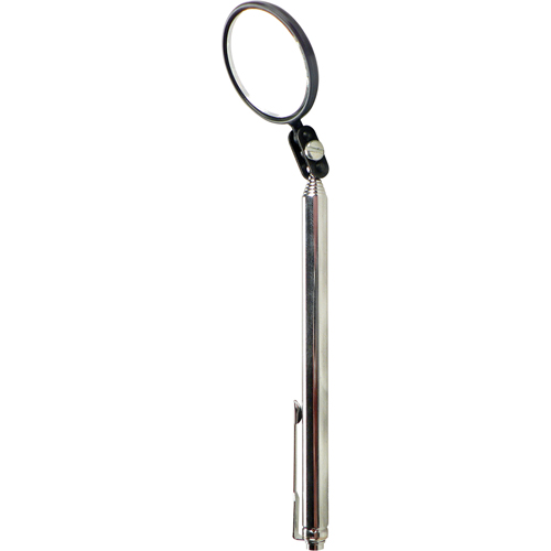 Inspection Mirror, Circular, 1-1/2" L x 1-1/2" W, Telescopic Meunier Outillage Industriel