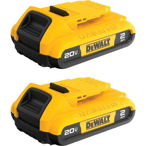 Blocs-piles Max* Compact, Lithium-ion, 20 V, 2 A Meunier Outillage Industriel