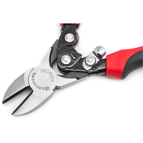 Pince coupante diagonale &agrave; action compos&eacute;e et double mat&eacute;riau de s&eacute;rie Pro, 8" lo Meunier Outillage Industriel