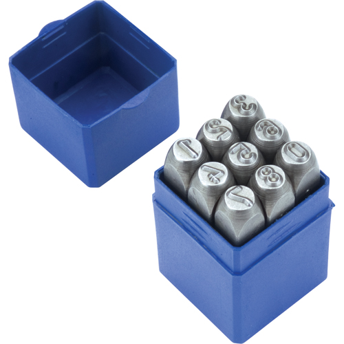 Stamp Set, 1/4" Meunier Outillage Industriel