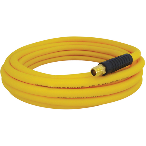 Easyflex Premium Hoses with Fittings, Air/Water, Technopolymer, 1/4" dia. x 25', 300 psi, 1/4 NPT Meunier Outillage Industriel