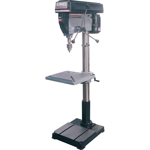 Floor Drill Presses, 22", 3/4" Chuck, 4200 RPM Meunier Outillage Industriel