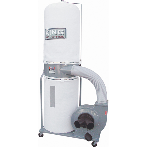 Dust Collectors, 38" x 27" x 80" Meunier Outillage Industriel