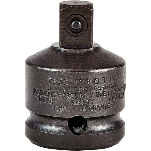 Adapter Socket, Impact, 3/4" Drive, 1/2" Socket, 2.0625" L Meunier Outillage Industriel