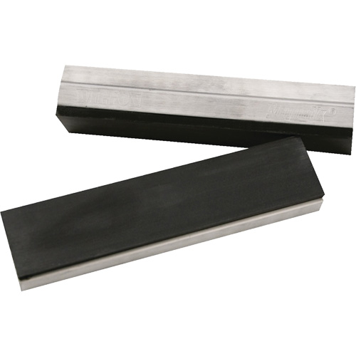 Accessoires pour &eacute;taux - Prot&egrave;ge-m&acirc;choires Magnefix &agrave; surface caoutchout&eacute;e Meunier Outillage Industriel