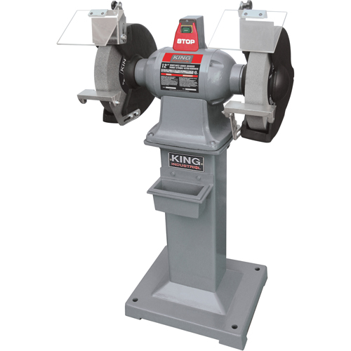 Meuleuse d'&eacute;tabli robuste de sur pied Meunier Outillage Industriel