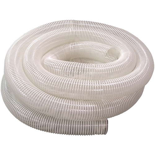 Fittings- Clear Flexible Collapsible PVC Hose Meunier Outillage Industriel