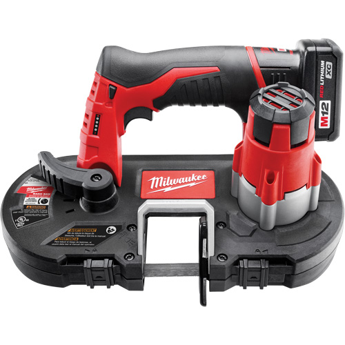Trousse de scie &agrave; ruban sous-compacte sans fil M12, 12 V, 1-5/8" Capacit&eacute; Meunier Outillage Industriel