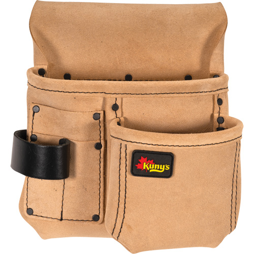 Demi-Tablier De Menuisier, Porte-outil multiple, Cuir, 4 Poches Meunier Outillage Industriel