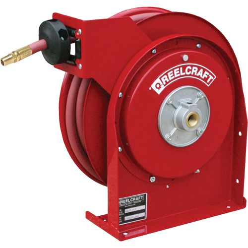 Hose Reels, Air/Water, 1/4" x 25', Single Hose, 300 psi Meunier Outillage Industriel