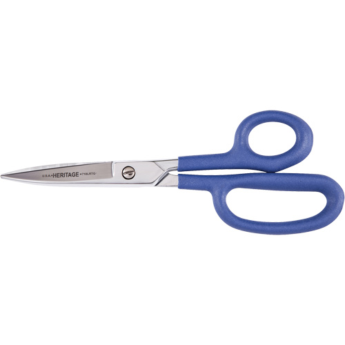 Heavy-Duty Shear, 3" Cut Length, Rings Handle Meunier Outillage Industriel