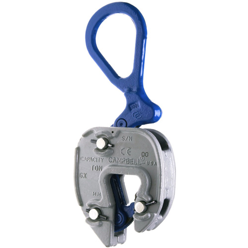 GX Plate Clamp, 2000 lbs. (1 tons), 3/4" - 1-3/8" Jaw Opening Meunier Outillage Industriel