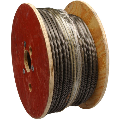 C&acirc;ble m&eacute;tallique &agrave; noyau en fibre Meunier Outillage Industriel
