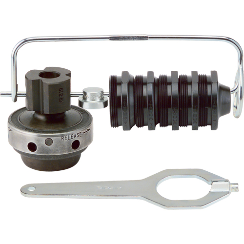 Mandrin &agrave; raccord complet no 819, NPT 1/2"-2" Meunier Outillage Industriel